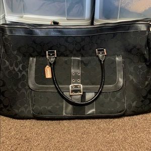 Coach duffle for overnight trips- lockable